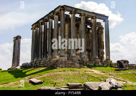 Zeus-Tempel, Aizanoi, Cavdarhisar, Kütahya, Türkei Stockfoto