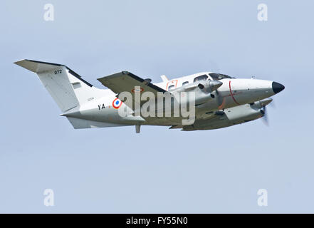 Embraer EMB 121 Xingu 072 YA französische Marine, Aeronavale Marine Stockfoto