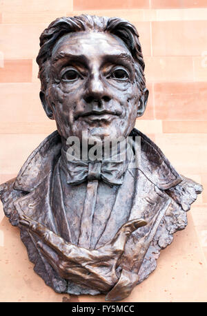 Sir John Barbirolli Büste Bridgewater Hall Manchester Stockfoto