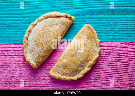 Mexikanische Cajeta Karamell Patty Kuchen mit Zucker aus Mexiko Stockfoto