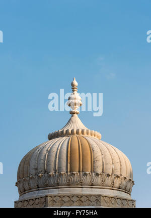 Kuppel der Cenotaph, königliche Gaitor, Jaipur, Rajasthan, Indien Stockfoto
