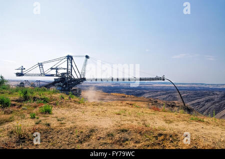 Tagebau Welzow - Tagebau Welzow-10 Stockfoto