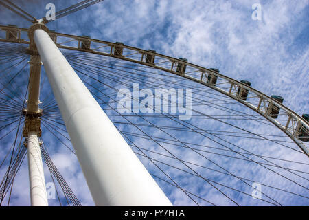 Singapore Flyer - Riesenrad Stockfoto