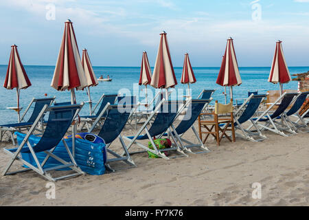 Das Dorf von Noli an der ligurischen Riviera Beach resort Stockfoto