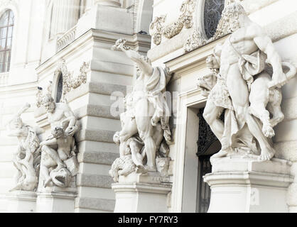 Statuen in wien Stockfoto
