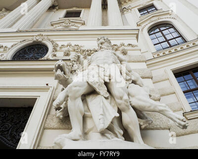 Statue in wien Stockfoto