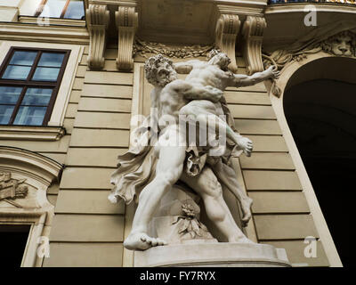 Statue in wien Stockfoto
