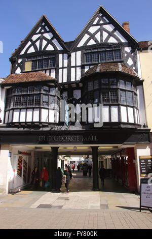 Old George Mall High Street Salisbury Wiltshire Stockfoto