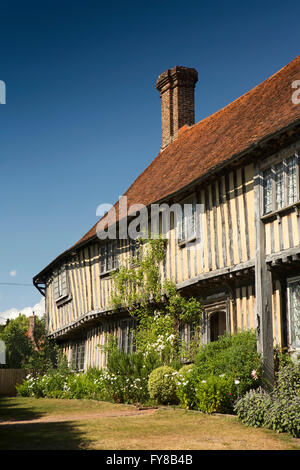 UK, Kent, Smallhythe, Smallhythe Ort, historische C16th Jahrhundert gerahmte Holzhaus, Heimat von Ellen Terry Stockfoto