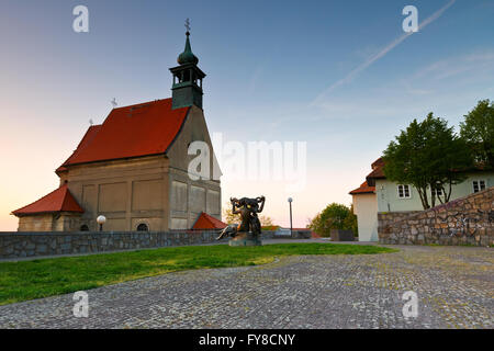 St.-Nikolaus Kirche auf dem Burgberg in Bratislava, Slowakei Stockfoto
