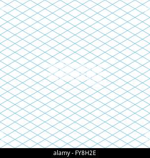 Nahtlose isometrische Raster, Vektor-Illustration, EPS 10 Stock Vektor