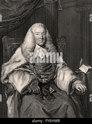 William Murray, 1. Earl of Mansfield, 1705-1793, ein britischer Anwalt, Politiker und Richter Stockfoto