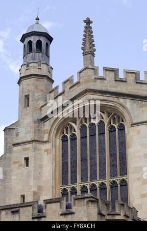 Fassade in der Maughan Library am Kings College Stockfoto