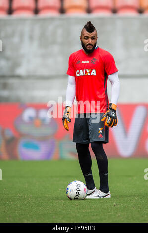 MANAUS, bin - 23/04/2016: TRAINING FLAMINGO - Alex Wall für Flamengo Training, gehalten in der Arena da Amaz? Nia. (Foto: Bruno Zanardo / FotoArena) Stockfoto