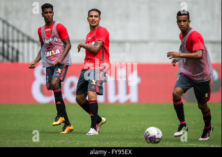 MANAUS, bin - 04/23/2016: FLAMINGO - Flamengo TRAINING Training, statt in der Arena da Amaz? Nia. (Foto: Bruno Zanardo / FotoArena) Stockfoto