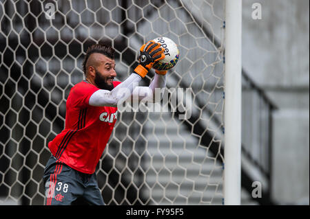 MANAUS, bin - 23/04/2016: TRAINING FLAMINGO - Alex Wall für Flamengo Training, gehalten in der Arena da Amaz? Nia. (Foto: Bruno Zanardo / FotoArena) Stockfoto