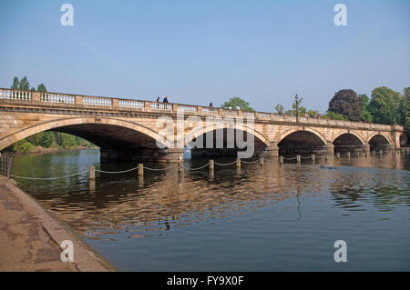 Hyde Park, Serpentine Bridge, London, England, Stockfoto