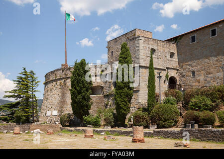 Castel San Giusto, Triest, Friaul-Julisch Venetien, Italien Stockfoto