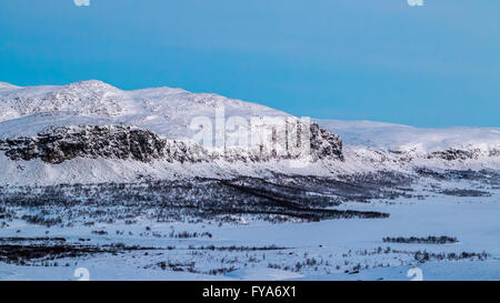 Annjalonji verliebte sich in Finnisch-Lappland Stockfoto