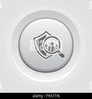 Sicherheit-Kontrolle-Symbol Stock Vektor