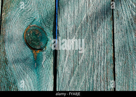 Textur, die Protokolle auf dem Längsschnitt zeigt Sägen schneiden entlang Jahresringe. Stockfoto