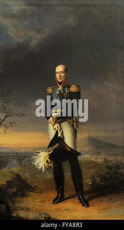 Michail B. Barclay de Tolly (1761-1818). Russischer Feldmarschall und Minister des Krieges. Portrait von George Dawe (1781-1829), 1829. Die Eremitage. Sankt Petersburg. Russland. Stockfoto