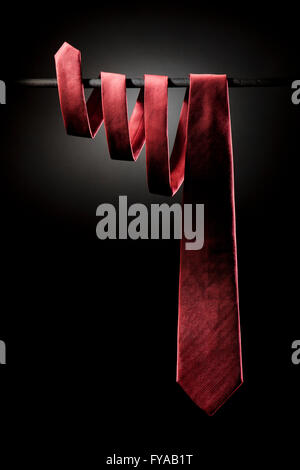 Rote Krawatte Stockfoto