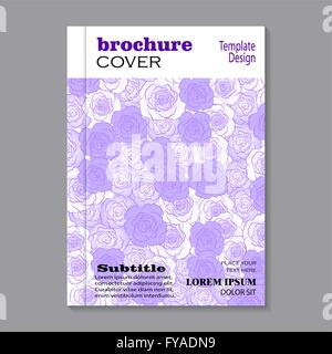 Moderne Vektor Vorlage für Broschüre cover Stock Vektor