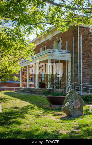 Das Five Civilized Tribes Museum in Muskogee, Oklahoma, beherbergt die Kunst, Geschichte und Kultur von fünf indianischen Stämmen. (USA) Stockfoto