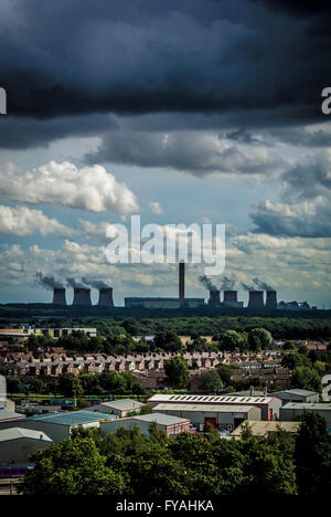 Kraftwerk Drax, North Yorkshire, UK. Stockfoto