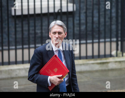 Philip Hammond, Staatssekretär für die fremde und Commonwealth-Angelegenheiten in der Downing Street Stockfoto