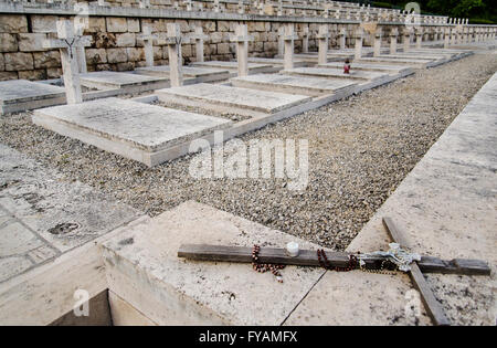 Polnische WWII Friedhof in Monte Cassino, Italien Stockfoto