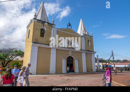 Catedral de San Juan Bautizta Trujillo Honduras im Zentrum der Stadt gegenüber dem Parque Central Stockfoto