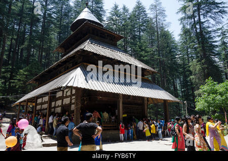 Hadimba Tempel, Manali, Himachal Pradesh, Indien, Stockfoto