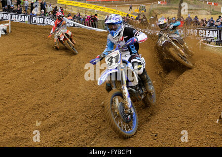 Kent, UK. 24. April 2016. Maxxis Motocross Meisterschaft Runde 2 in Kanada Höhen Kredit-24. April: Jason Richardson/Alamy Live-Nachrichten Stockfoto