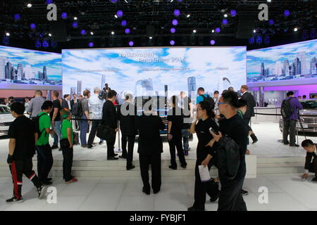 Peking, China. Montag, 25. April 2016. 2016 Beijing International Automotive Exhibition. Bildnachweis: Shui Ta Shan/Alamy Live-Nachrichten Stockfoto