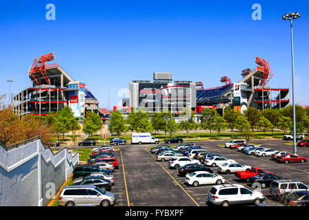 Das Nissan-Stadion in Nashville, Heimat der Tennessee Titans Football-team Stockfoto