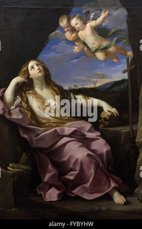 Guido Reni (1575-1642), Saint Mary Magdalene Penitent, 1633. Stockfoto