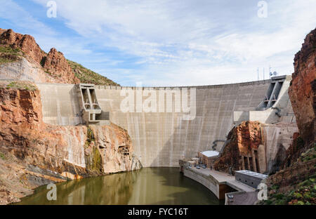 Theodore Roosevelt Dam Stockfoto