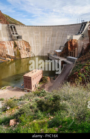 Theodore Roosevelt Dam Stockfoto