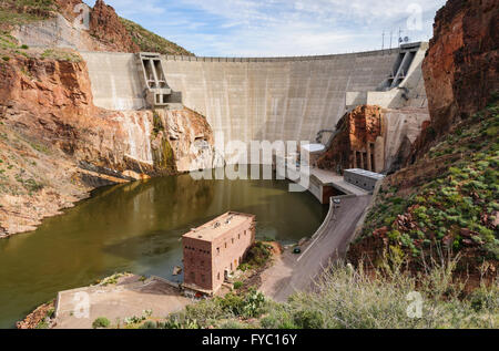 Theodore Roosevelt Dam Stockfoto