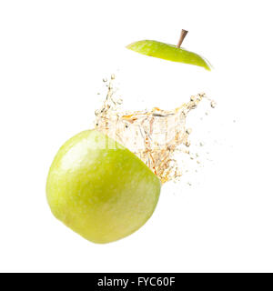 saftiger Apfel Stockfoto