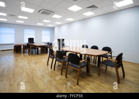 schönen Tisch in einem modernen Büro-Direktor Stockfoto