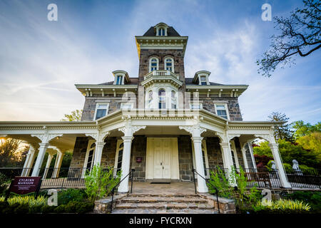 Das Cylburn Mansion at Cylburn Arboretum in Baltimore, Maryland. Stockfoto