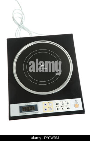modernen Induktionsherd Stockfoto