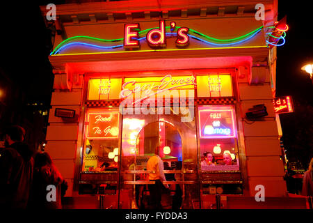 Ed Diner in Soho, London Stockfoto