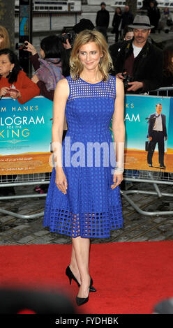 London, UK. 25. April 2016. Christy Meyer Teilnahme an der Premiere von A Hologramm FOR THE KING am BFI Southbank London 25h April 2016 Credit: Peter Phillips/Alamy Live News Stockfoto