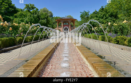 Orientalischer Garten Erholungspark Marzahn Blumberger Damm, Marzahn, Berlin, Deutschland Stockfoto