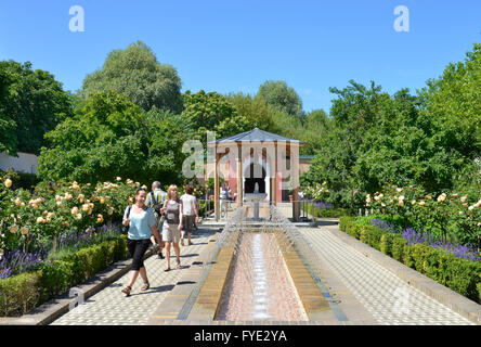 Orientalischer Garten Erholungspark Marzahn Blumberger Damm, Marzahn, Berlin, Deutschland Stockfoto