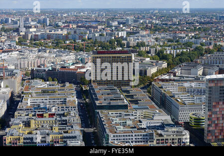 Axel-Springer-Verlag, Axel-Springer-Straße, Kreuzberg, Berlin, Deutschland Stockfoto